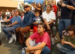 People listening